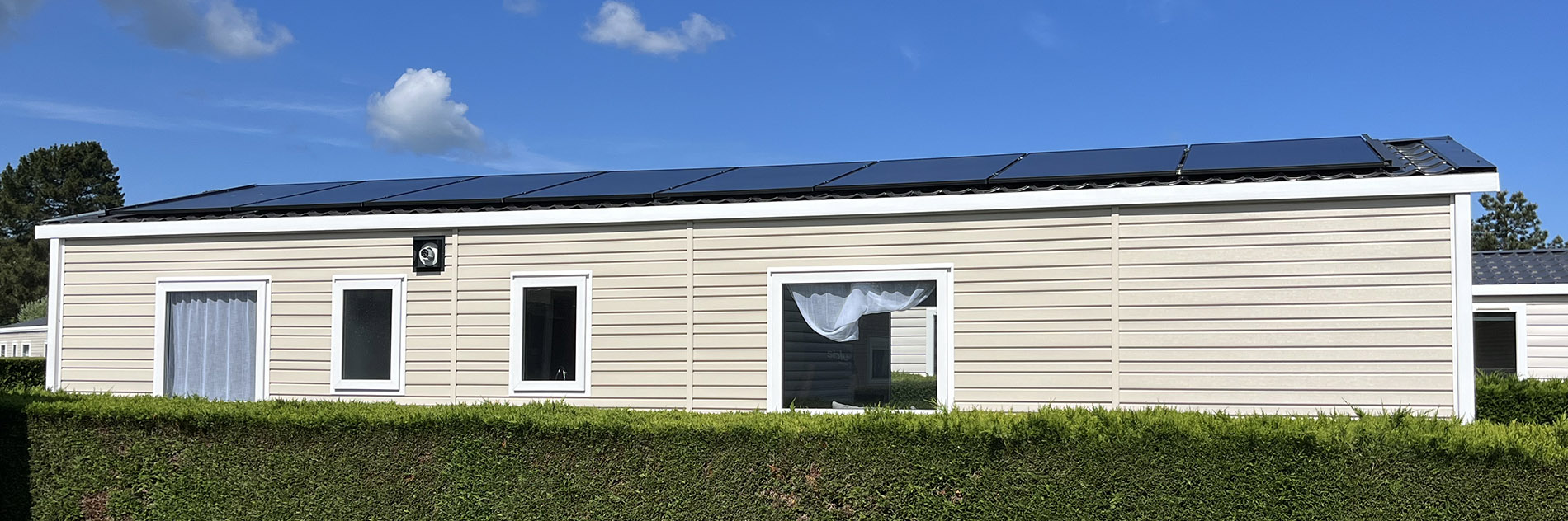 mobile homes solaires pour SIBLU par SINES