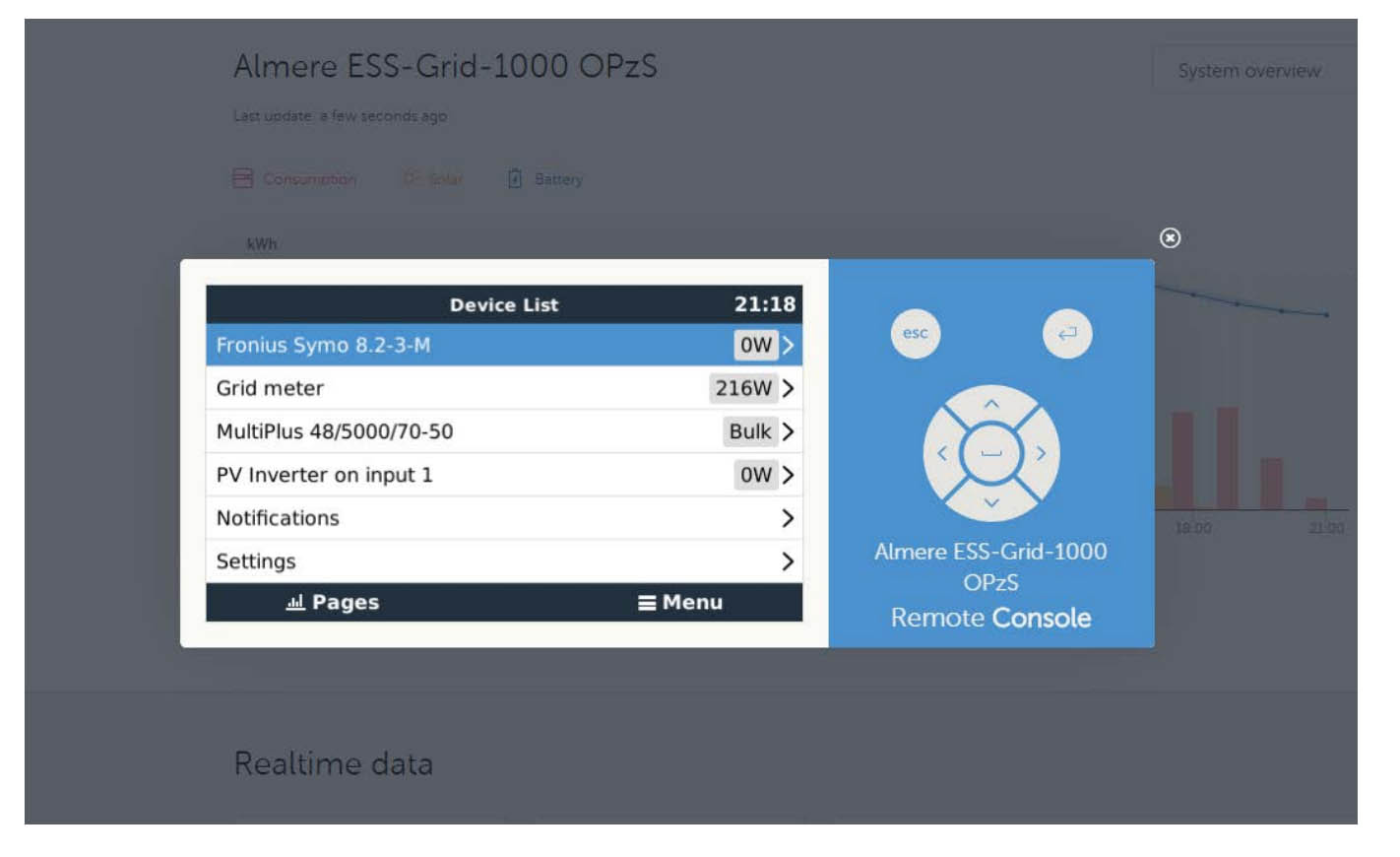 SINES - Victron Energy - Monitoring Cerbo GX