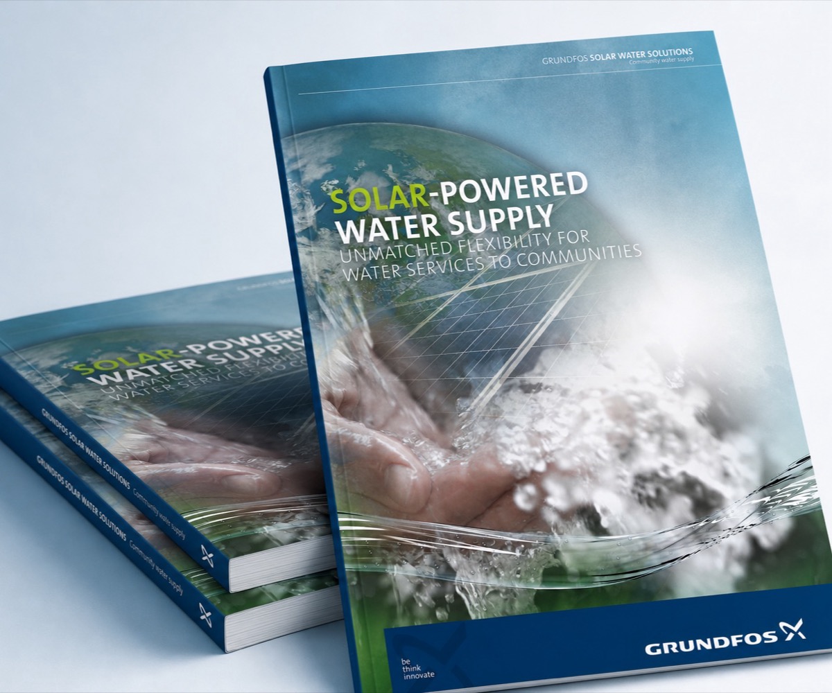 Brochure Grundfos sur l’approvisionnement en eau grâce à l’énergie solaire