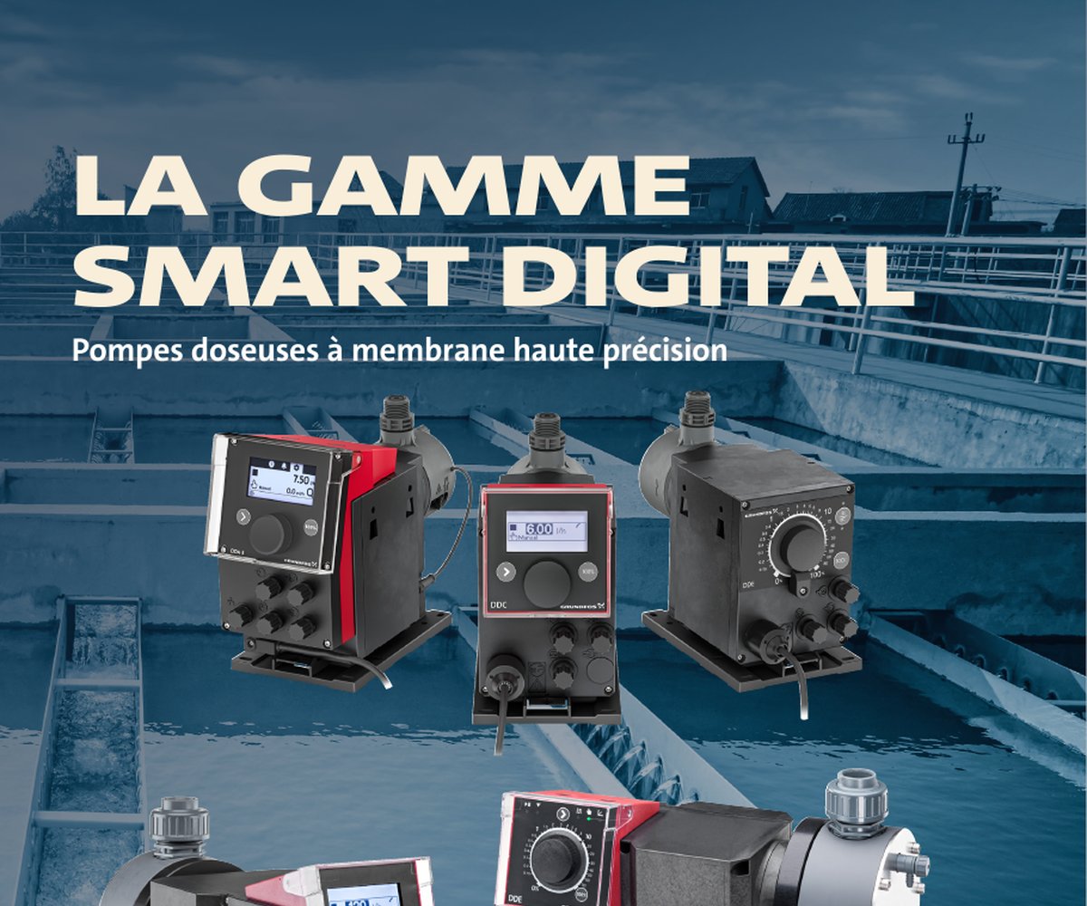 Brochure Grundfos SMART Digital, pompes doseuses