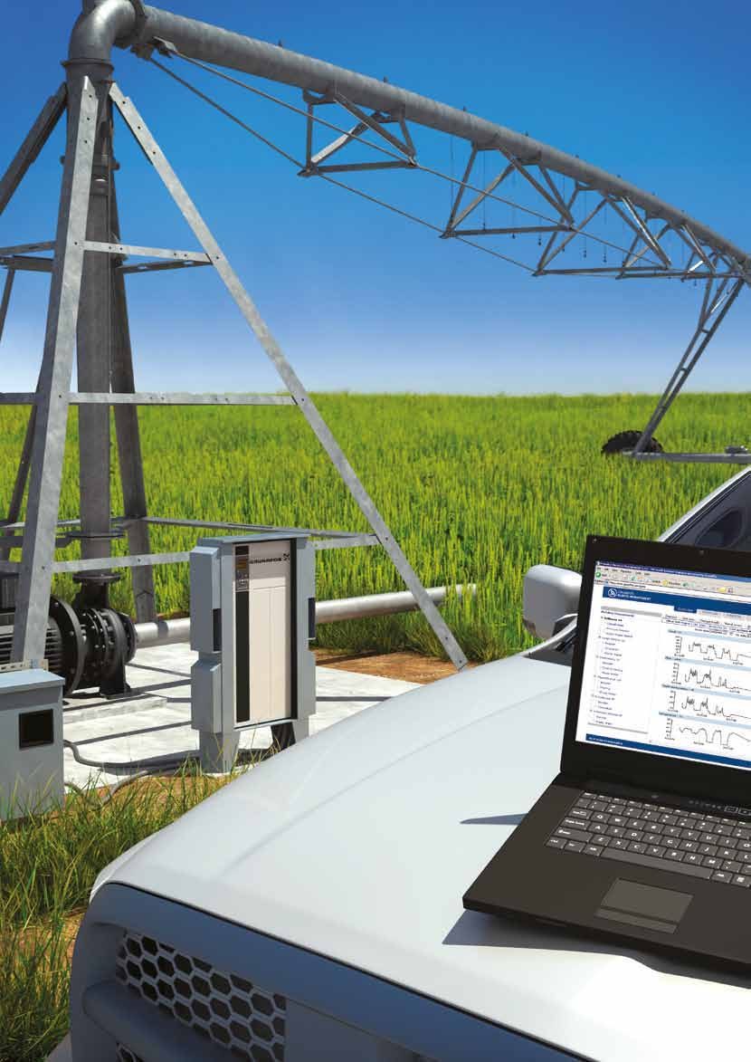 Pivot d'irrigation supervis&eacute; - aspersion et pivot solaires