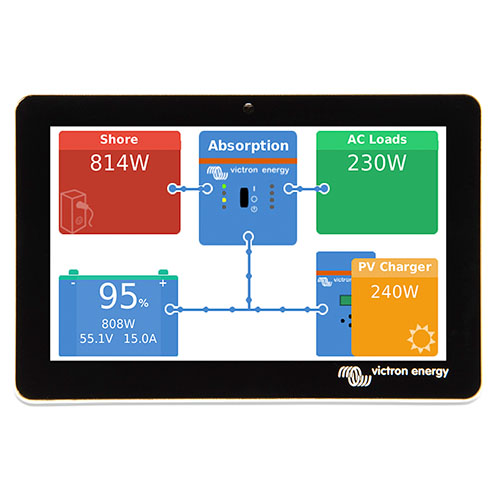 SINES - Victron Energy - monitoring GX Touch 50
