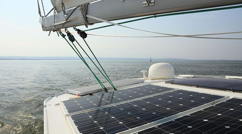 SINES - Panneaux solaires bateaux