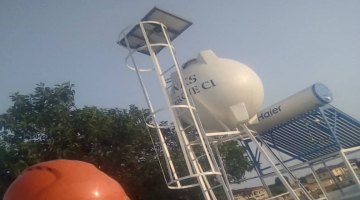 SINES - installation pompe solaire Côte d'Ivoire
