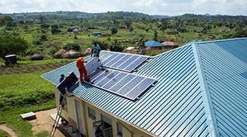 SINES - installation solaire en Afrique Sud Soudan