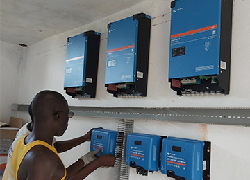 SINES - installation solaire Burkina Faso