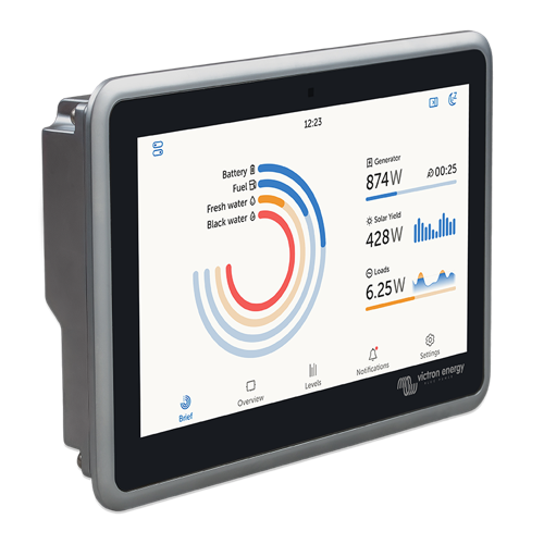 SINES - Victron Energy Ekrano GX, dispositif GX avec écran tactile 7 pouces