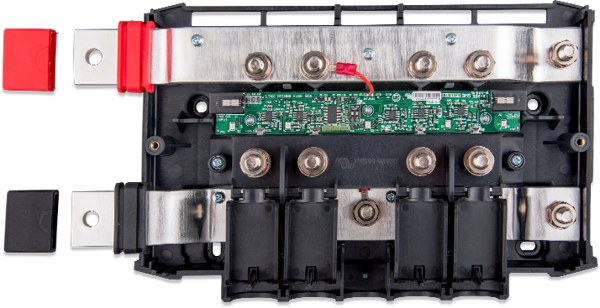 SINES - Victron Lynx Distributor ouvert : barres omnibus et 4 fusibles MEGA